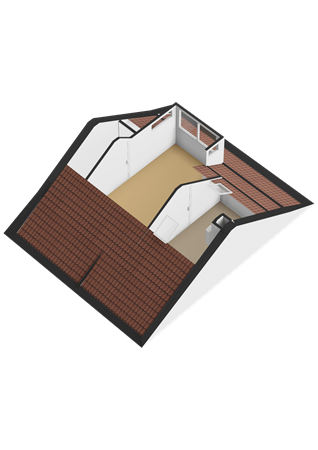 Floorplan - Stadsgracht 23, 3752 XD Bunschoten-Spakenburg